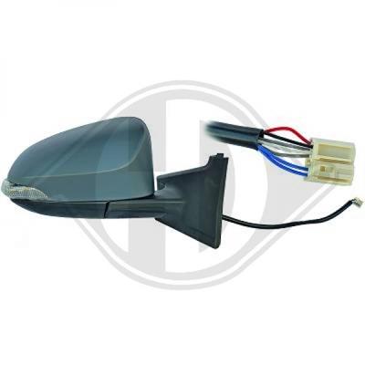 Diederichs 6607124 Rearview mirror external right 6607124: Buy near me in Poland at 2407.PL - Good price!