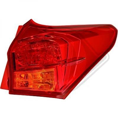 Diederichs 6660690 Tail lamp outer right 6660690: Buy near me in Poland at 2407.PL - Good price!