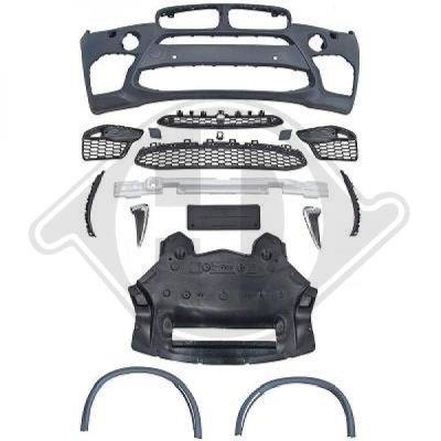 Diederichs 1293350 Front bumper 1293350: Buy near me in Poland at 2407.PL - Good price!