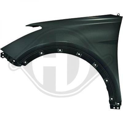 Diederichs 6872006 Front fender right 6872006: Buy near me in Poland at 2407.PL - Good price!