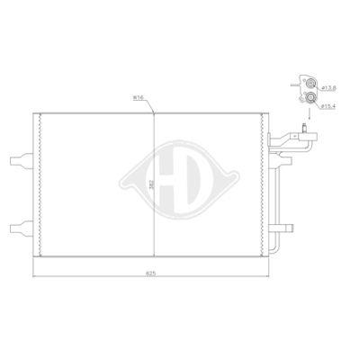 Diederichs DCC1461 Cooler Module DCC1461: Buy near me in Poland at 2407.PL - Good price!
