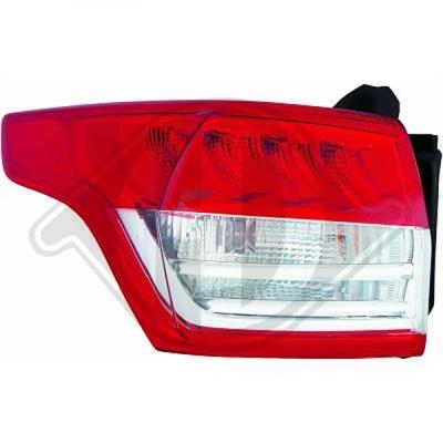 Diederichs 1471090 Tail lamp outer right 1471090: Buy near me in Poland at 2407.PL - Good price!