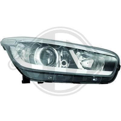 Diederichs 6554080 Headlight right 6554080: Buy near me in Poland at 2407.PL - Good price!