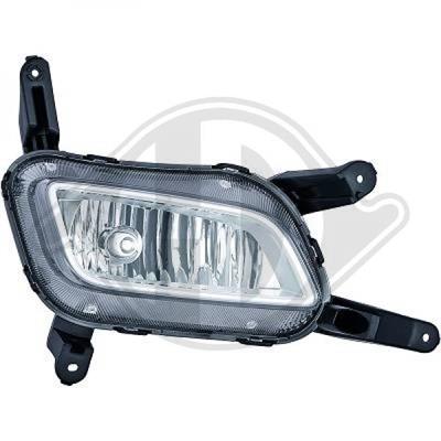 Diederichs 6533088 Fog headlight, right 6533088: Buy near me in Poland at 2407.PL - Good price!