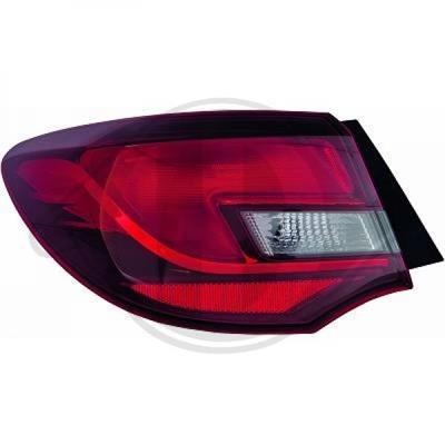 Diederichs 1807290 Tail lamp outer right 1807290: Buy near me in Poland at 2407.PL - Good price!
