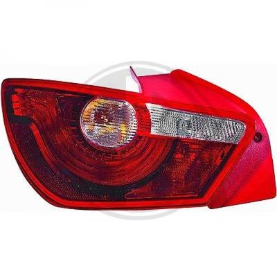 Diederichs 7426290 Tail lamp right 7426290: Buy near me in Poland at 2407.PL - Good price!