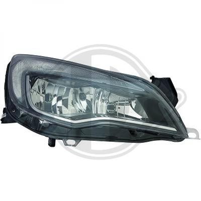 Diederichs 1807282 Headlight right 1807282: Buy near me in Poland at 2407.PL - Good price!