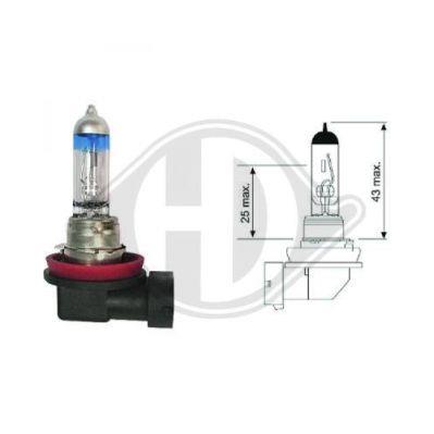 Diederichs LID10070 Halogen lamp 12V H11 55W LID10070: Buy near me in Poland at 2407.PL - Good price!