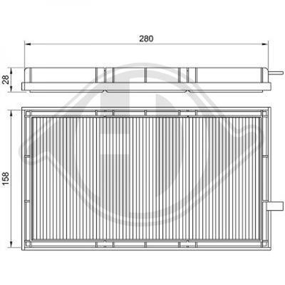 Diederichs DCI0011 Filter, Innenraumluft DCI0011: Kaufen Sie zu einem guten Preis in Polen bei 2407.PL!