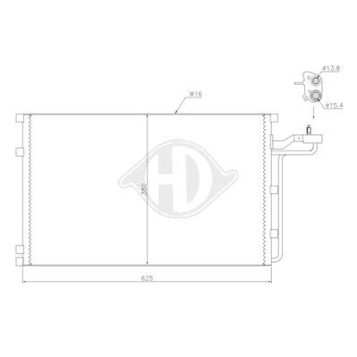 Diederichs DCC1462 Cooler Module DCC1462: Buy near me in Poland at 2407.PL - Good price!