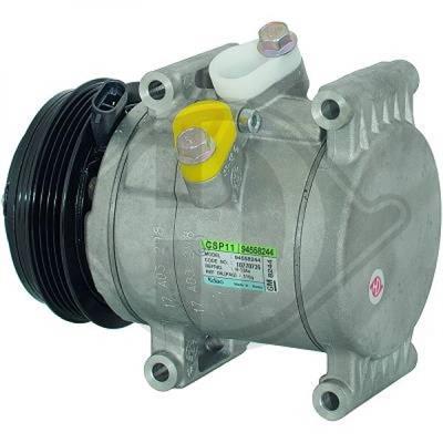 Diederichs DCK1156 Compressor, air conditioning DCK1156: Buy near me in Poland at 2407.PL - Good price!