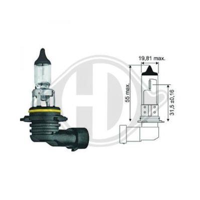 Diederichs LID10030 Halogen lamp 12V HB4 51W LID10030: Buy near me at 2407.PL in Poland at an Affordable price!