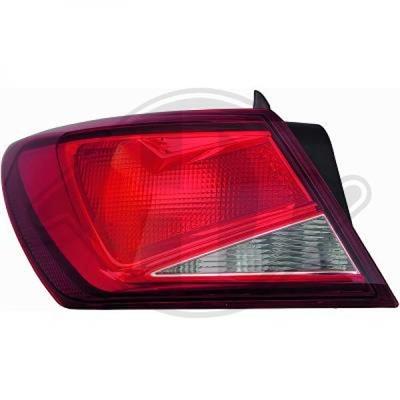 Diederichs 7433290 Tail lamp outer right 7433290: Buy near me in Poland at 2407.PL - Good price!