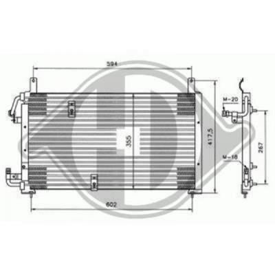 Diederichs DCC1486 Cooler Module DCC1486: Buy near me at 2407.PL in Poland at an Affordable price!