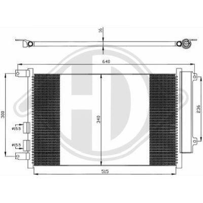 Diederichs DCC1544 Cooler Module DCC1544: Buy near me in Poland at 2407.PL - Good price!