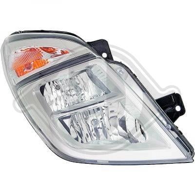 Diederichs 6070080 Headlight right 6070080: Buy near me in Poland at 2407.PL - Good price!