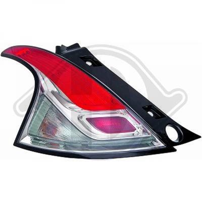 Diederichs 3214091 Tail lamp left 3214091: Buy near me in Poland at 2407.PL - Good price!