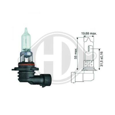 Diederichs LID10026 Halogen lamp 12V HB3 60W LID10026: Buy near me in Poland at 2407.PL - Good price!