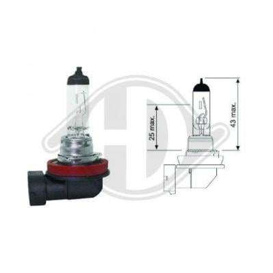 Diederichs LID10038 Halogen lamp 12V H11 55W LID10038: Buy near me in Poland at 2407.PL - Good price!