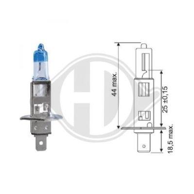Diederichs LID10065 Halogen lamp 12V H1 55W LID10065: Buy near me in Poland at 2407.PL - Good price!