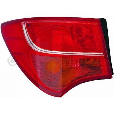 Diederichs 6872090 Tail lamp outer right 6872090: Buy near me in Poland at 2407.PL - Good price!