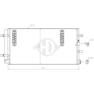 Diederichs DCC1557 Cooler Module DCC1557: Buy near me in Poland at 2407.PL - Good price!