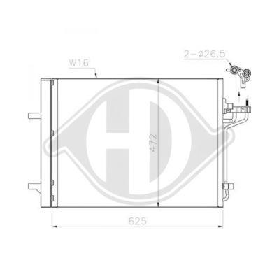 Diederichs DCC1645 Cooler Module DCC1645: Buy near me in Poland at 2407.PL - Good price!