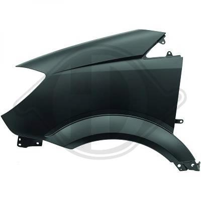 Diederichs 1663106 Front fender right 1663106: Buy near me in Poland at 2407.PL - Good price!