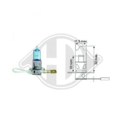 Diederichs LID10017 Halogen lamp 12V H3 55W LID10017: Buy near me in Poland at 2407.PL - Good price!