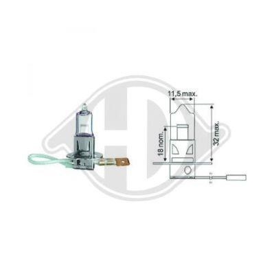 Diederichs LID10016 Halogen lamp 12V H3 55W LID10016: Buy near me in Poland at 2407.PL - Good price!