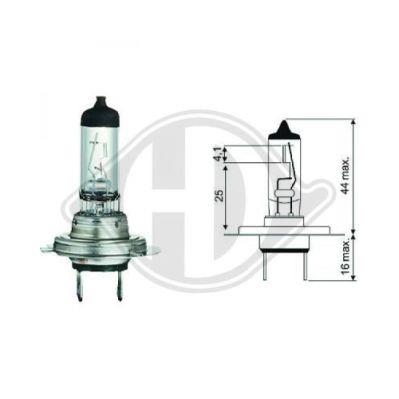 Diederichs LID10018 Halogen lamp 12V H7 55W LID10018: Buy near me in Poland at 2407.PL - Good price!