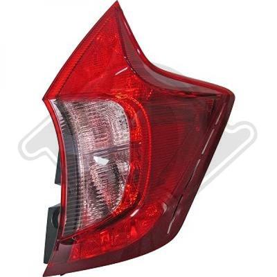 Diederichs 6036090 Tail lamp right 6036090: Buy near me in Poland at 2407.PL - Good price!