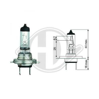 Diederichs LID10019 Halogen lamp 12V H7 55W LID10019: Buy near me in Poland at 2407.PL - Good price!