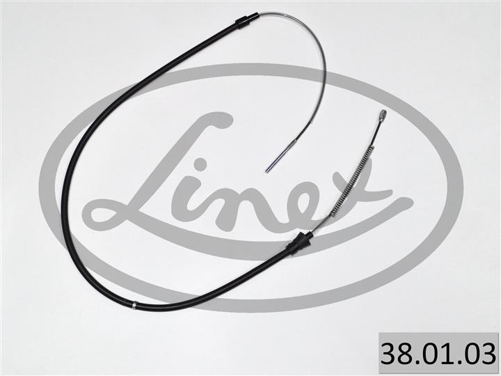 Linex 38.01.03 Cable Pull, parking brake 380103: Buy near me in Poland at 2407.PL - Good price!