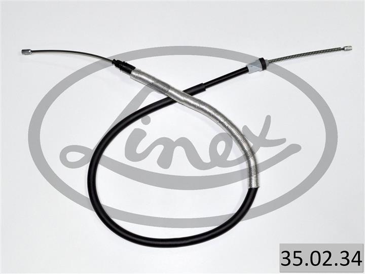 Linex 35.02.34 Cable Pull, parking brake 350234: Buy near me in Poland at 2407.PL - Good price!