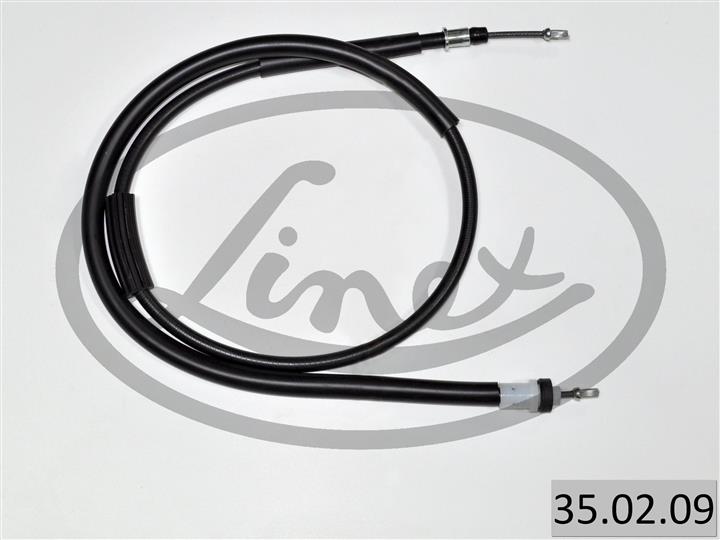 Linex 35.02.09 Cable Pull, parking brake 350209: Buy near me in Poland at 2407.PL - Good price!