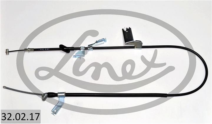 Linex 32.02.17 Cable Pull, parking brake 320217: Buy near me in Poland at 2407.PL - Good price!