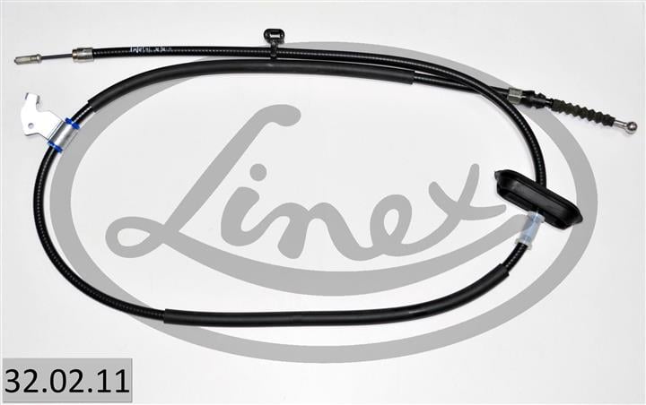 Linex 32.02.11 Cable Pull, parking brake 320211: Buy near me in Poland at 2407.PL - Good price!