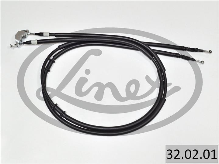 Linex 32.02.01 Cable Pull, parking brake 320201: Buy near me at 2407.PL in Poland at an Affordable price!