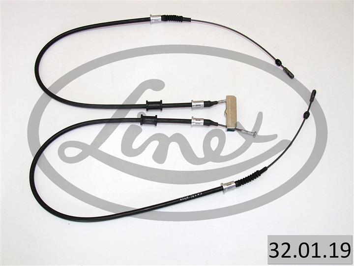 Linex 32.01.19 Cable Pull, parking brake 320119: Buy near me in Poland at 2407.PL - Good price!
