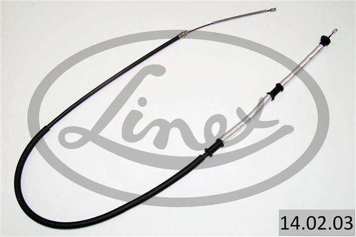 Linex 14.02.03 Cable Pull, parking brake 140203: Buy near me in Poland at 2407.PL - Good price!