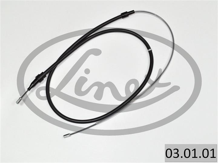 Linex 03.01.01 Cable Pull, parking brake 030101: Buy near me in Poland at 2407.PL - Good price!