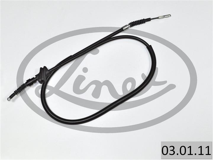 Linex 03.01.11 Cable Pull, parking brake 030111: Buy near me in Poland at 2407.PL - Good price!