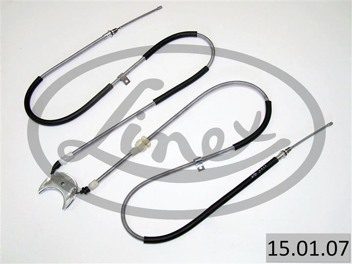 Linex 15.01.07 Cable Pull, parking brake 150107: Buy near me in Poland at 2407.PL - Good price!