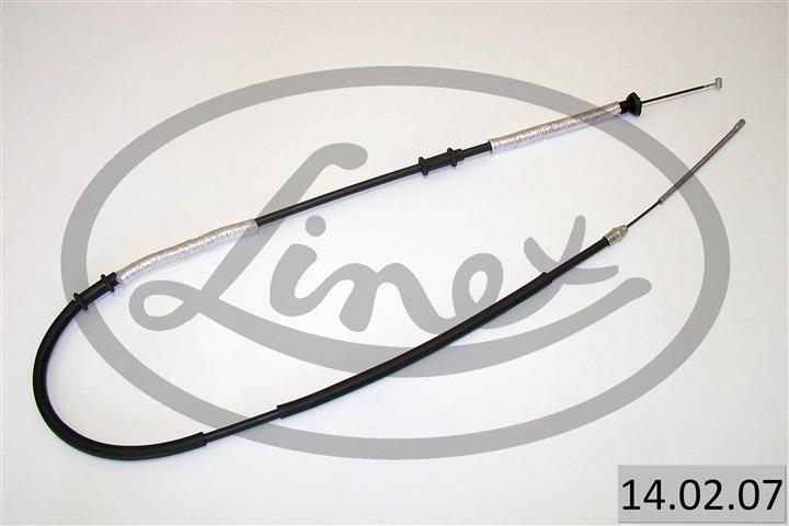 Linex 14.02.07 Cable Pull, parking brake 140207: Buy near me in Poland at 2407.PL - Good price!