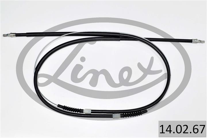 Linex 14.02.67 Cable Pull, parking brake 140267: Buy near me in Poland at 2407.PL - Good price!