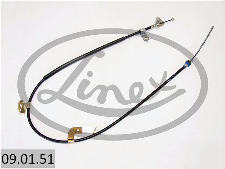 Linex 09.01.51 Cable Pull, parking brake 090151: Buy near me at 2407.PL in Poland at an Affordable price!
