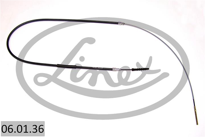 Linex 06.01.36 Cable Pull, parking brake 060136: Buy near me in Poland at 2407.PL - Good price!