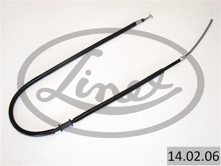 Linex 14.02.06 Cable Pull, parking brake 140206: Buy near me in Poland at 2407.PL - Good price!