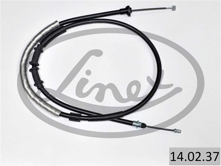 Linex 14.02.37 Cable Pull, parking brake 140237: Buy near me at 2407.PL in Poland at an Affordable price!